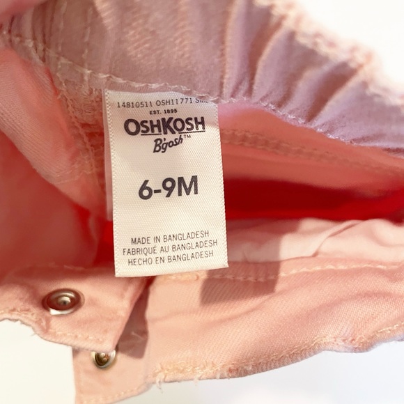 OshKosh B’gosh 6-9M pink bottoms - Picture 6 of 6